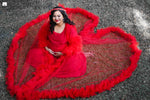 Load image into Gallery viewer, Awww Red Ruffle Gown
