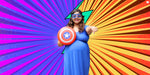 Load image into Gallery viewer, Awww Captain America Gown

